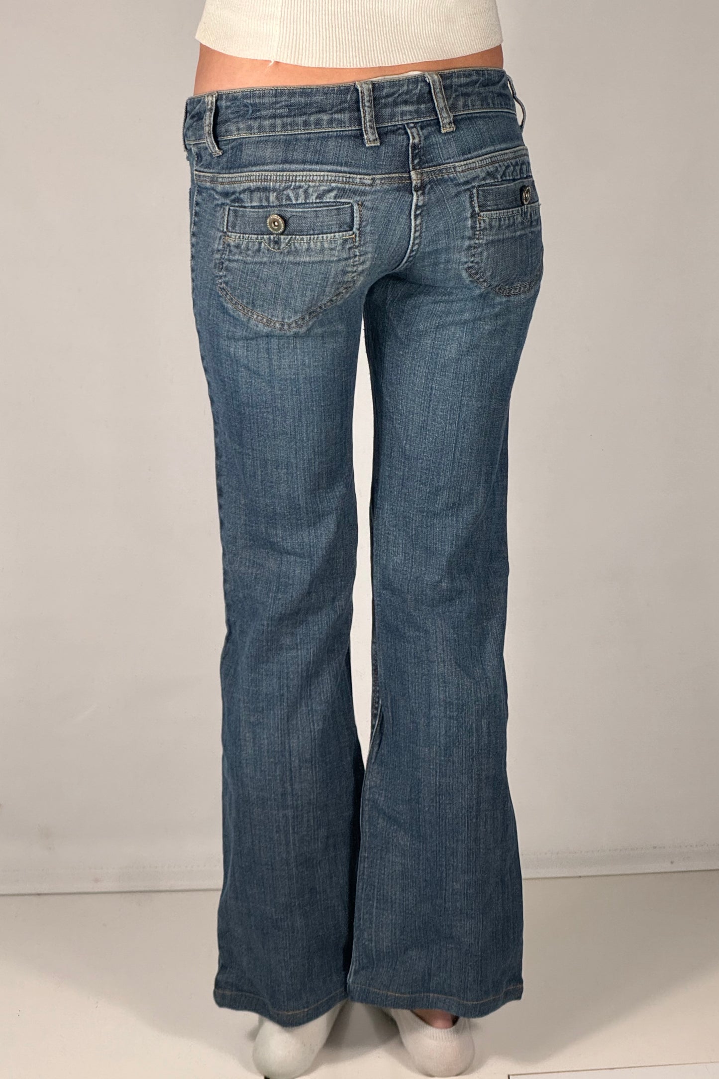 Lågmidjade jeans stl: XS