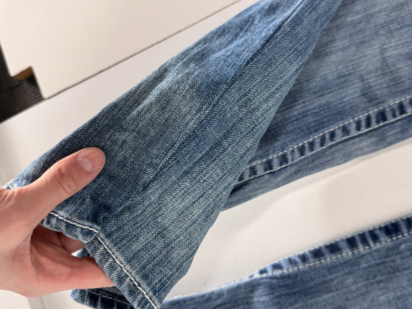 Lågmidjade jeans stl: S