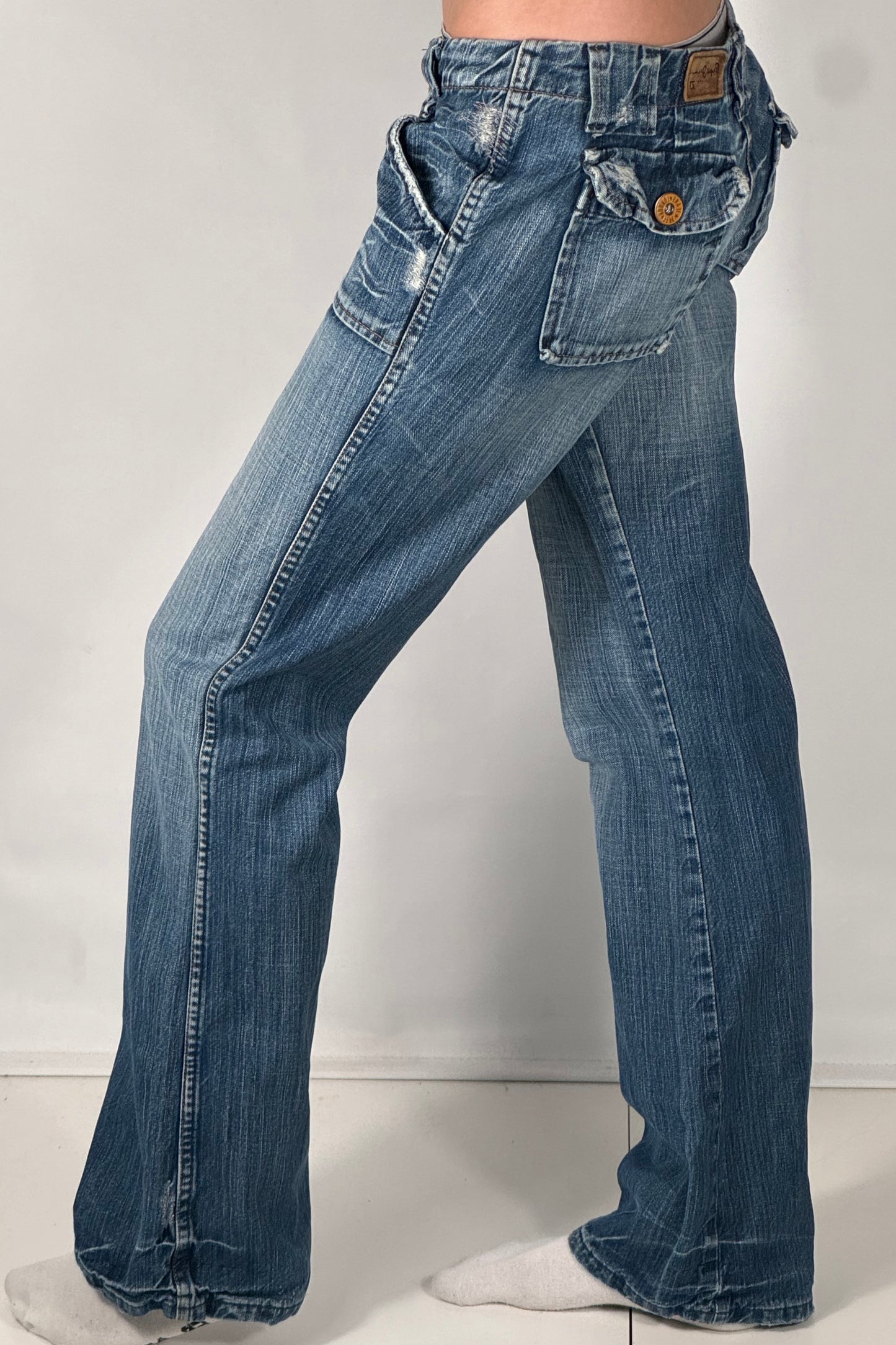 Lavlivsjeans str: S