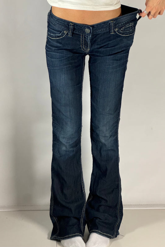Lågmidjade jeans stl: S/M