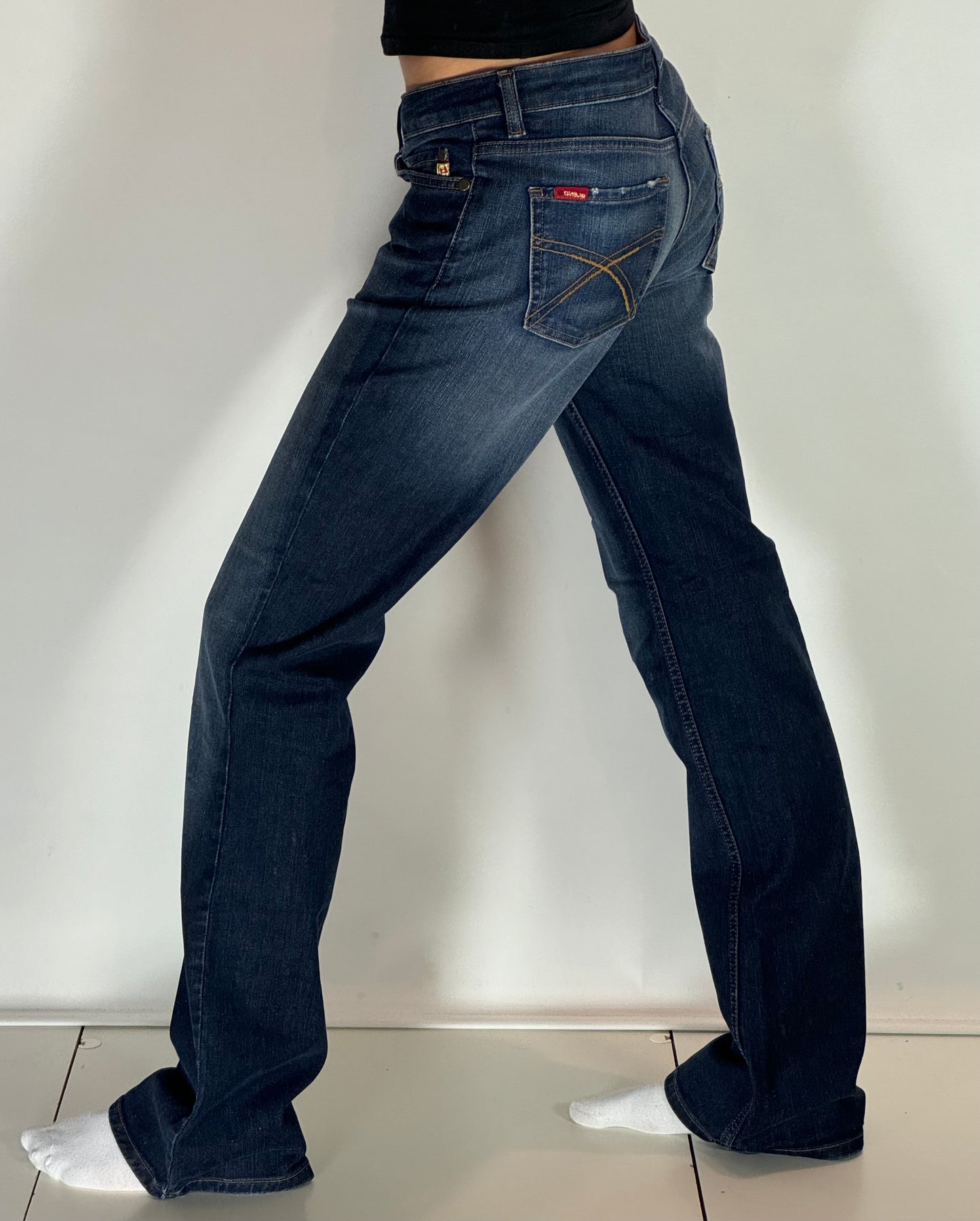 Lågmidjade jeans stl: S