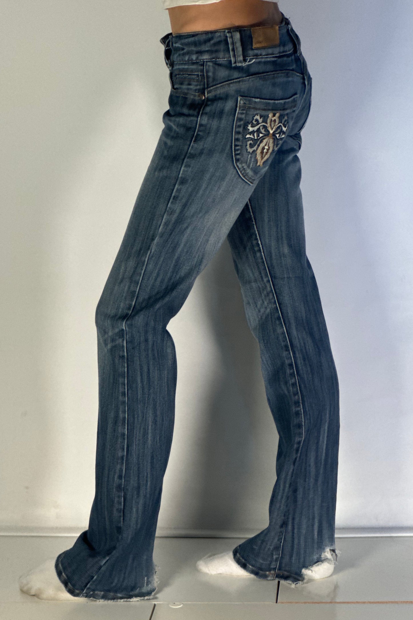 Lågmidjade jeans stl: XS