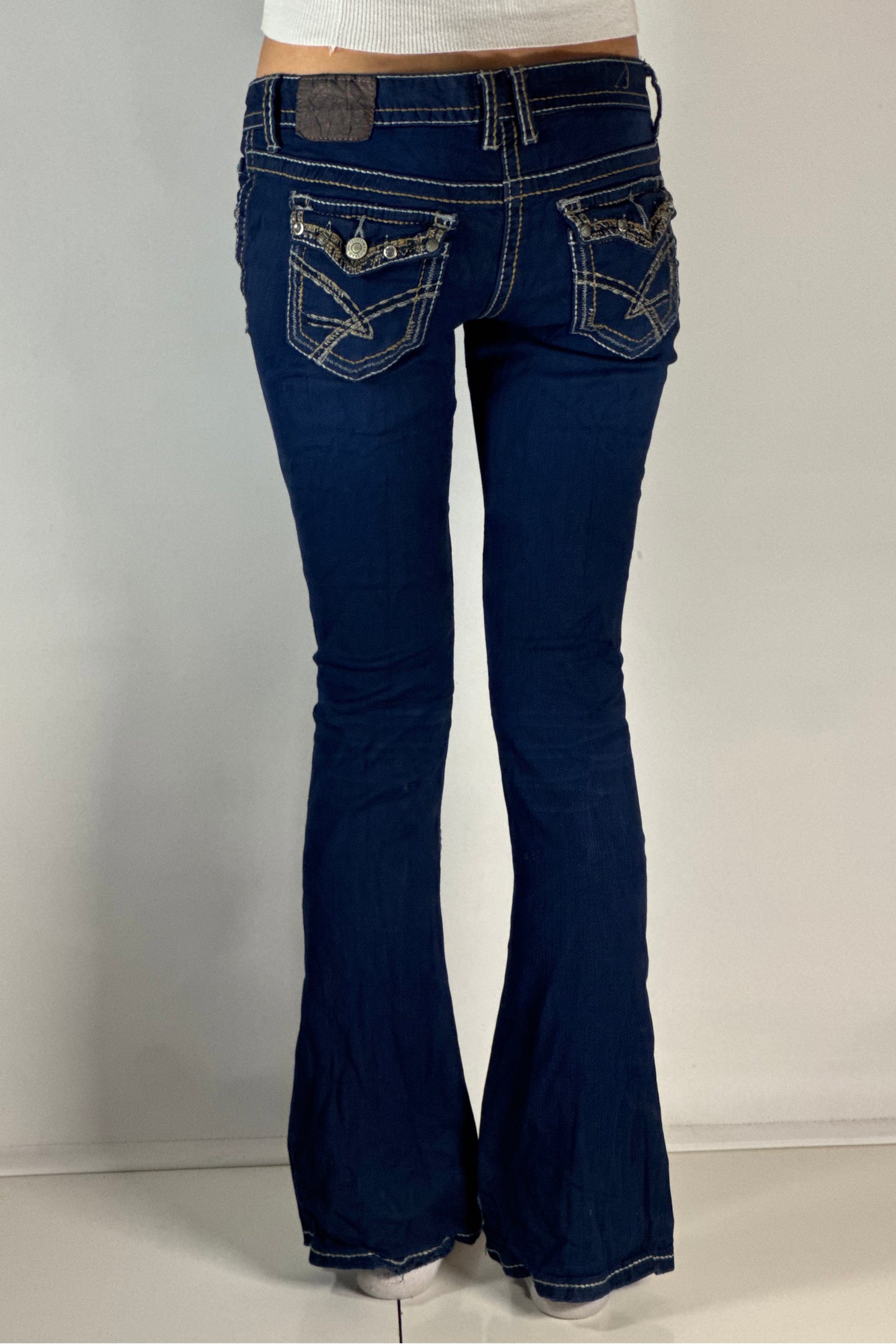 Lågmidjade jeans stl: S