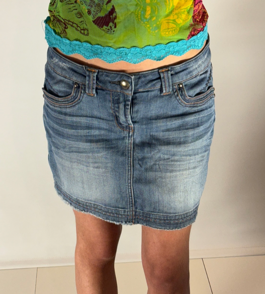 Jeans kjol–stl: S