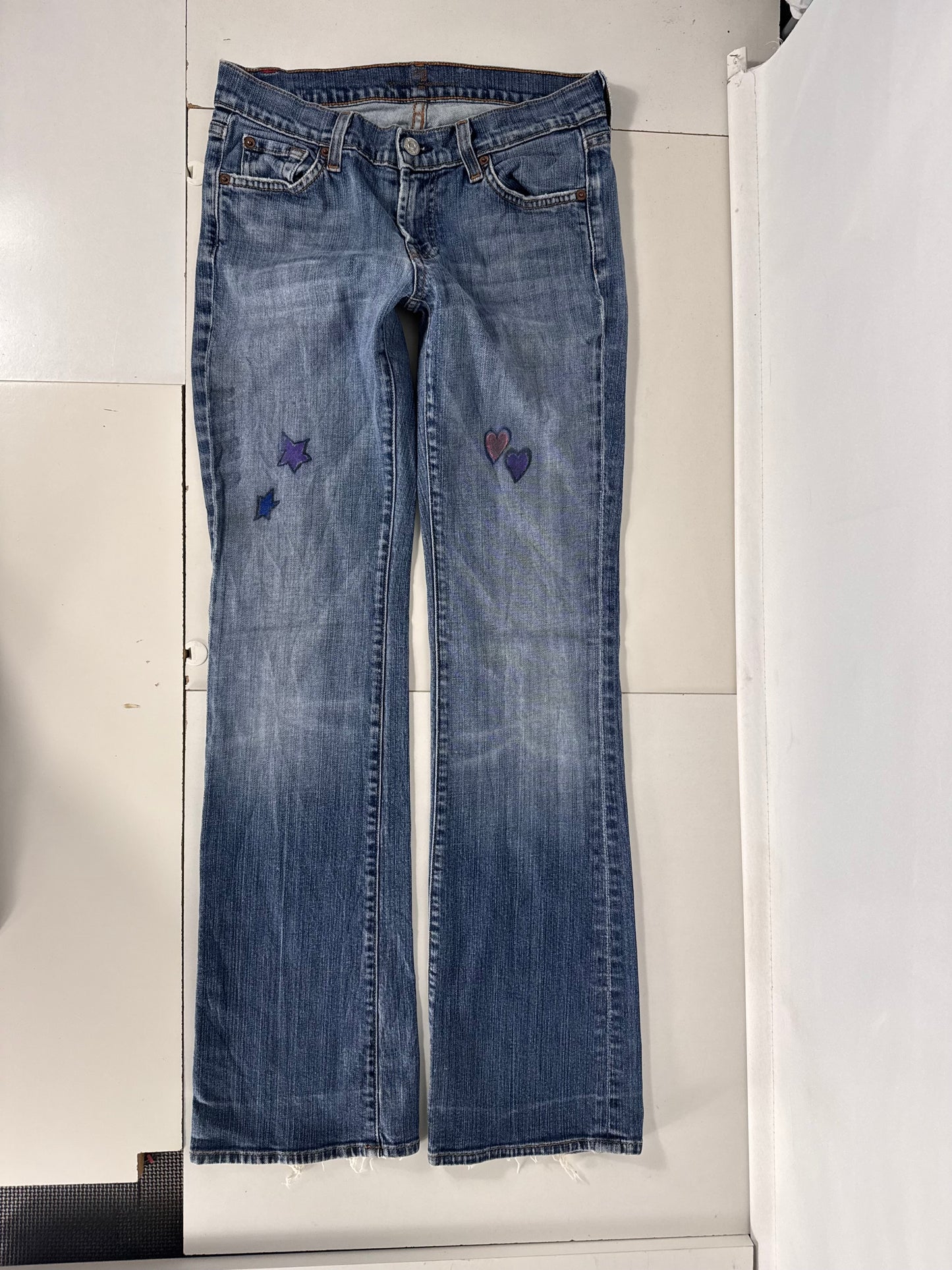 Lågmidjade jeans stl: XS