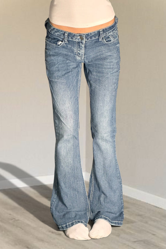 Lågmidjade jeans stl: S