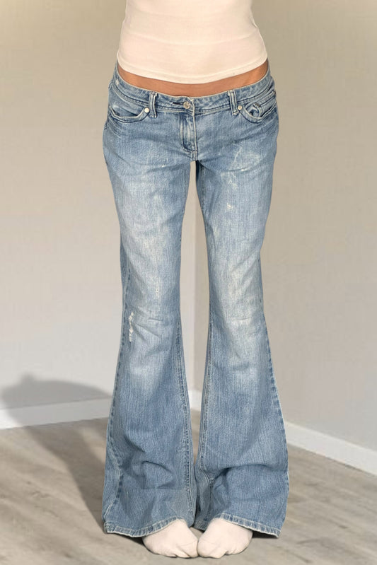 Lågmidjade jeans stl: S