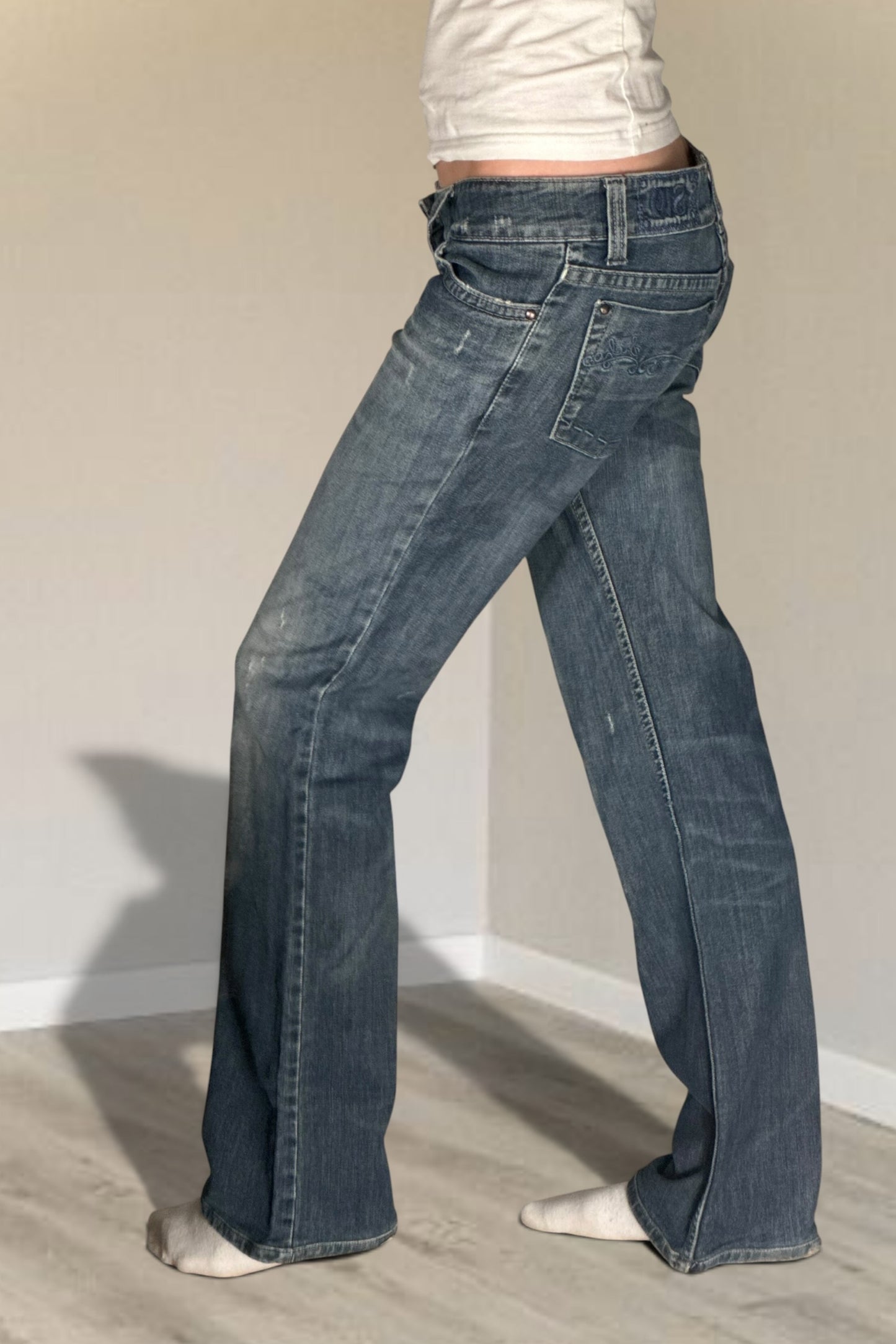 Lavtaljede jeans str: XS/S