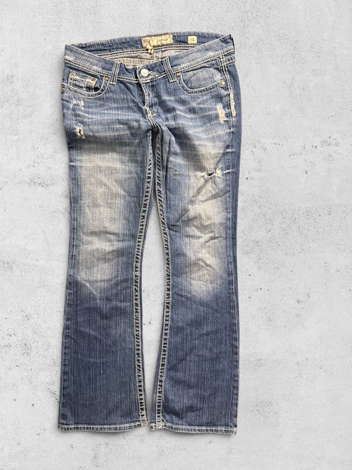 Lågmidjade jeans stl: L