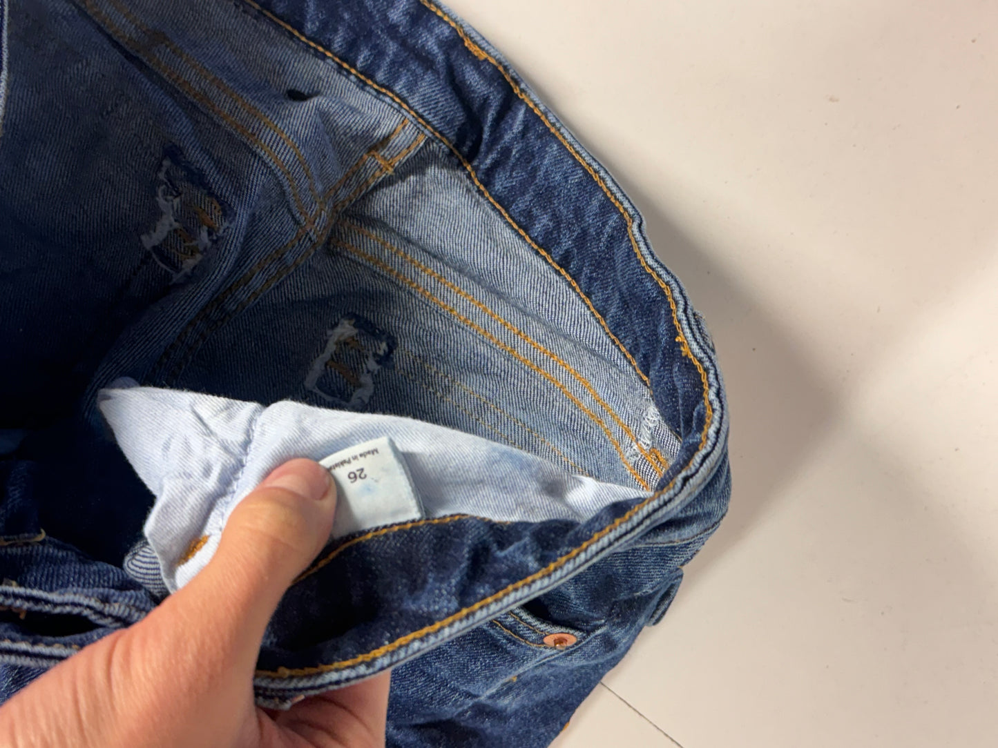 Lågmidjade jeans stl: XS
