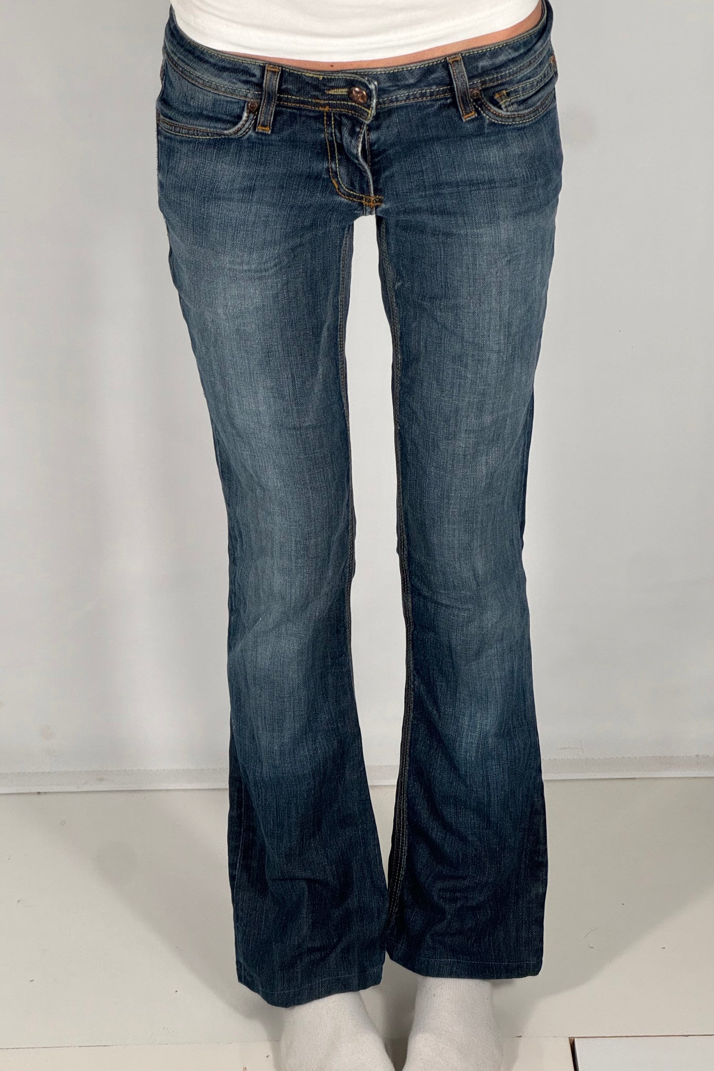 Lavtaljede jeans str: XS