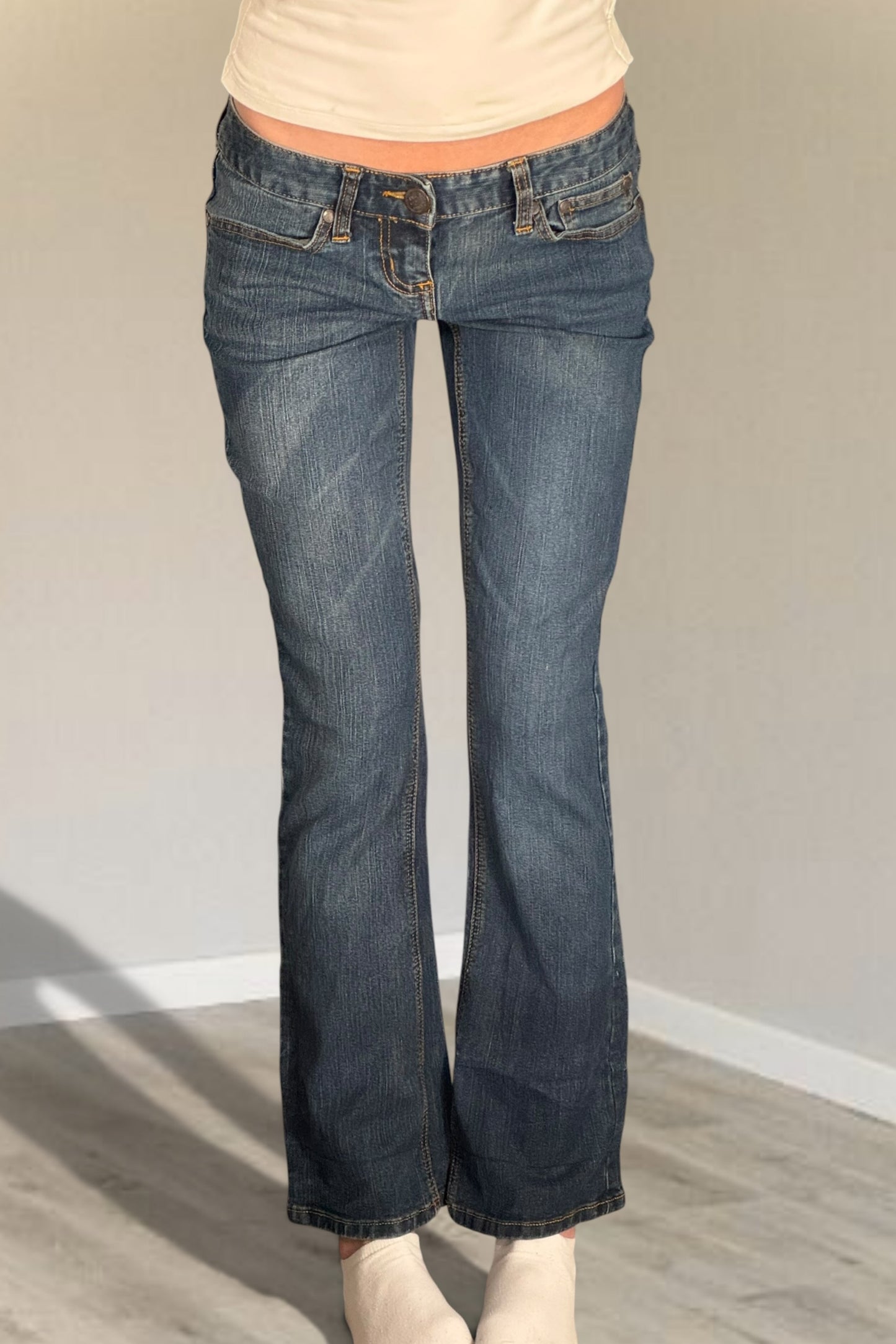 Lågmidjade jeans stl: XS