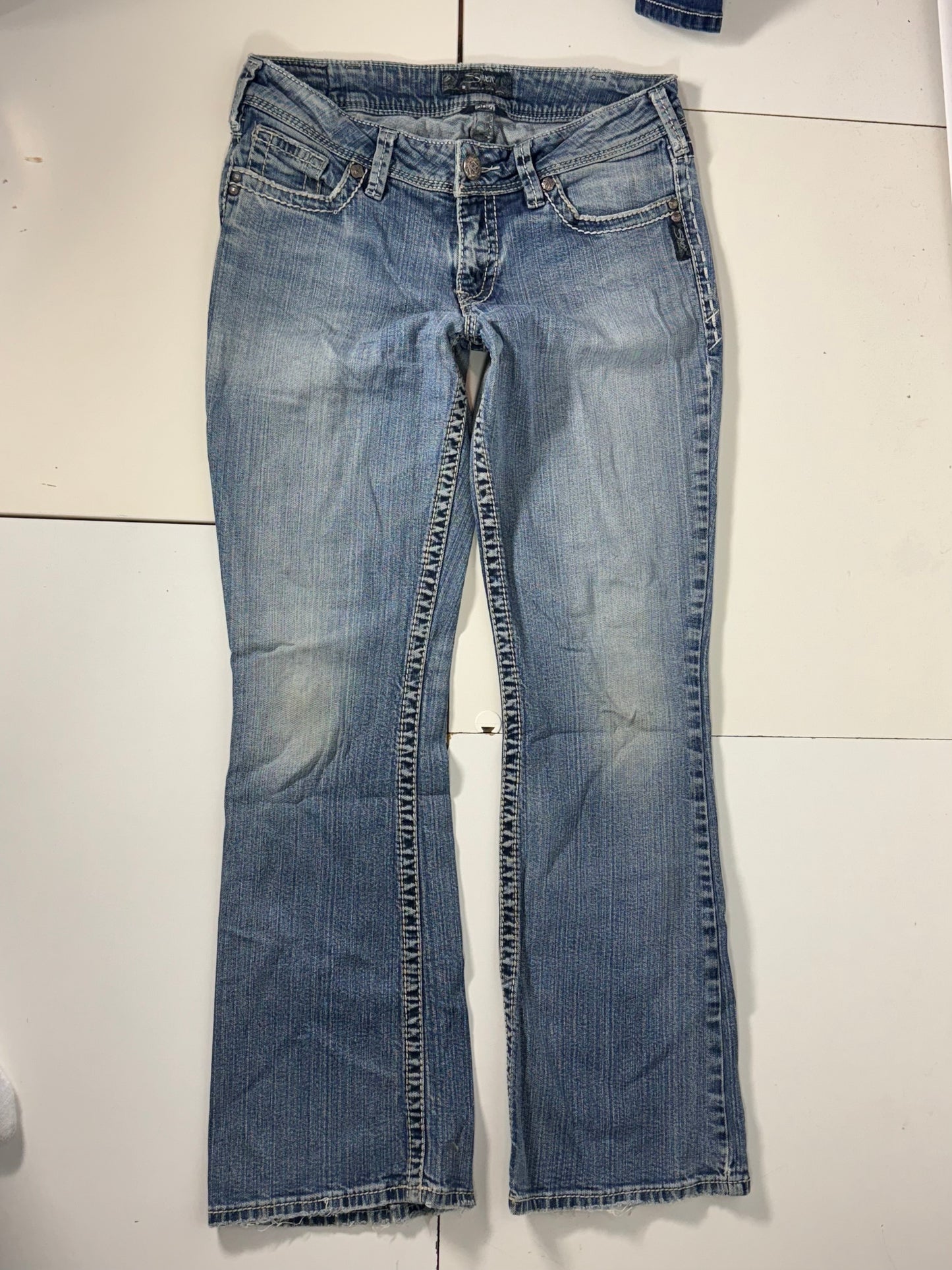 Lågmidjade jeans stl: S/M