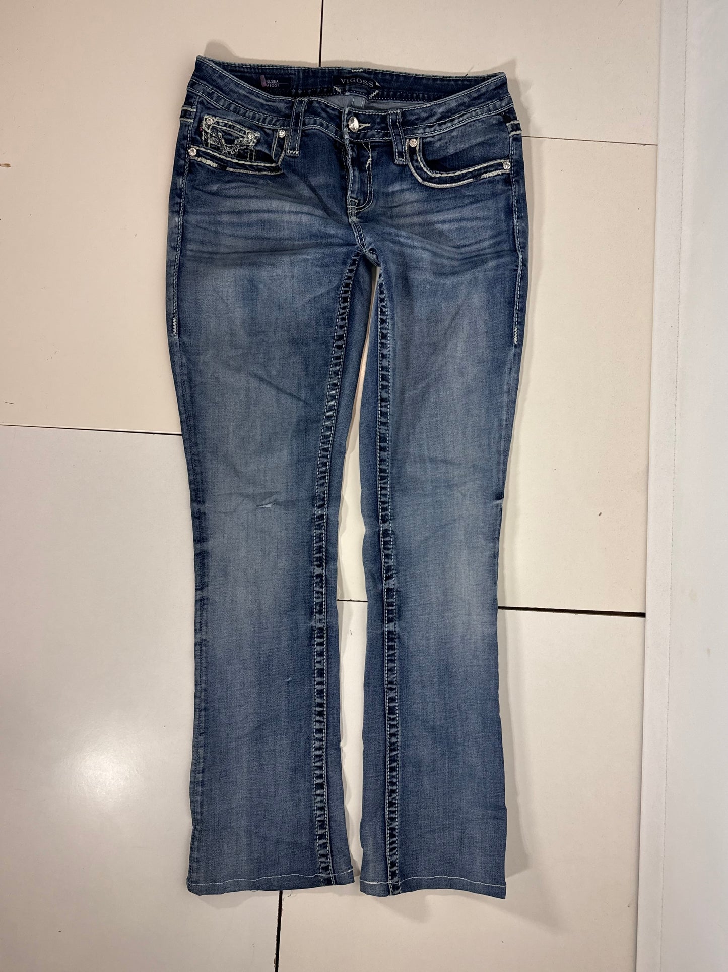 Lågmidjade jeans stl: XS