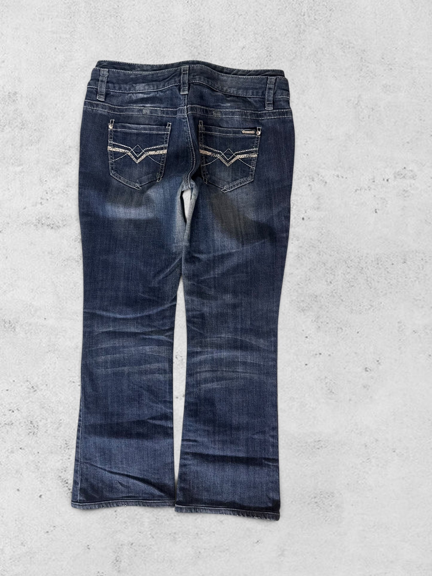Lågmidjade jeans stl: S