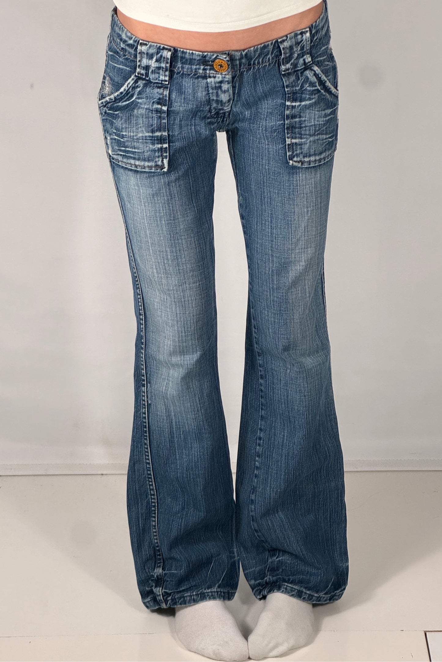 Lavlivsjeans str: S