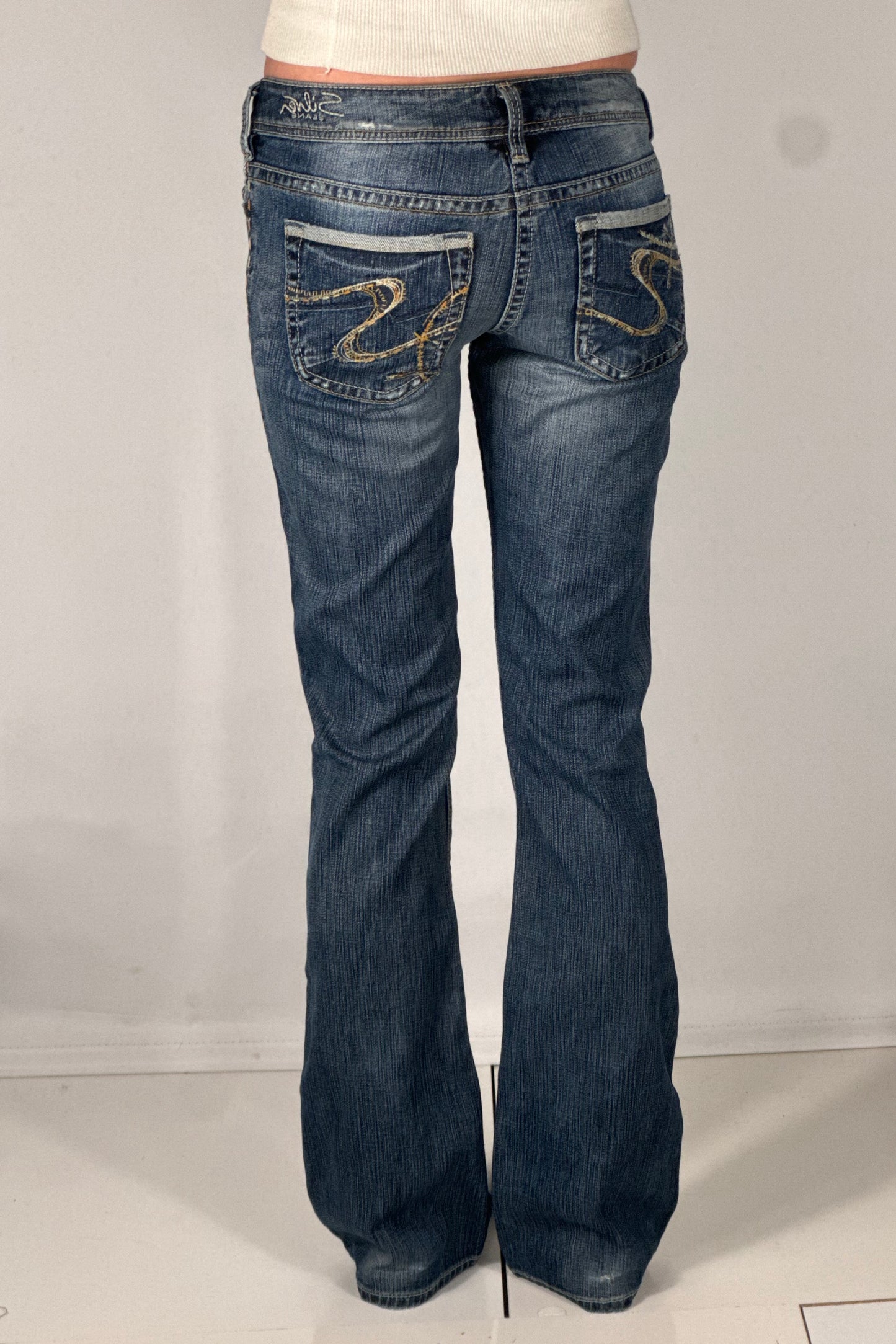 Lavtaljede jeans str: XS