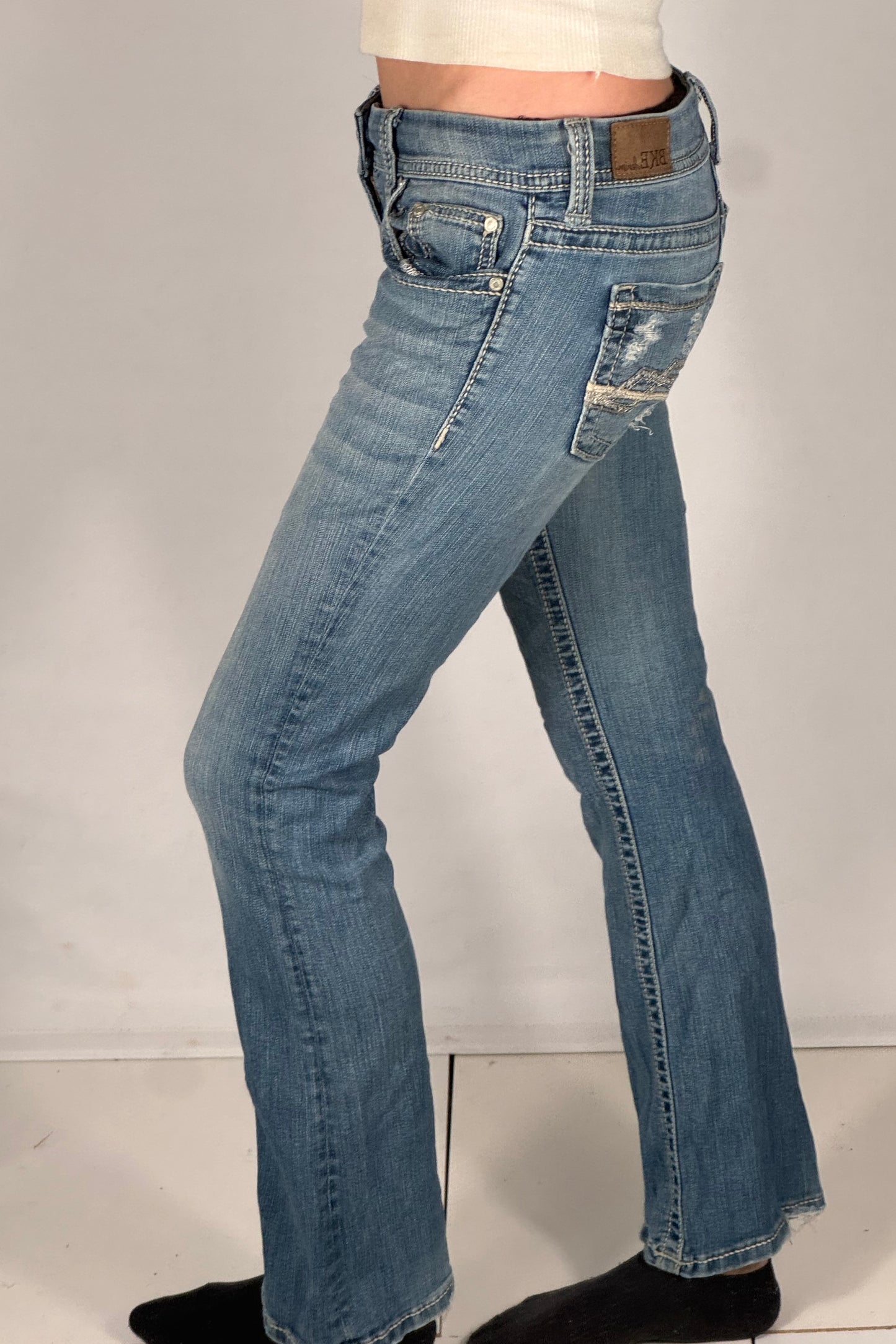 Lågmidjade jeans stl: XS