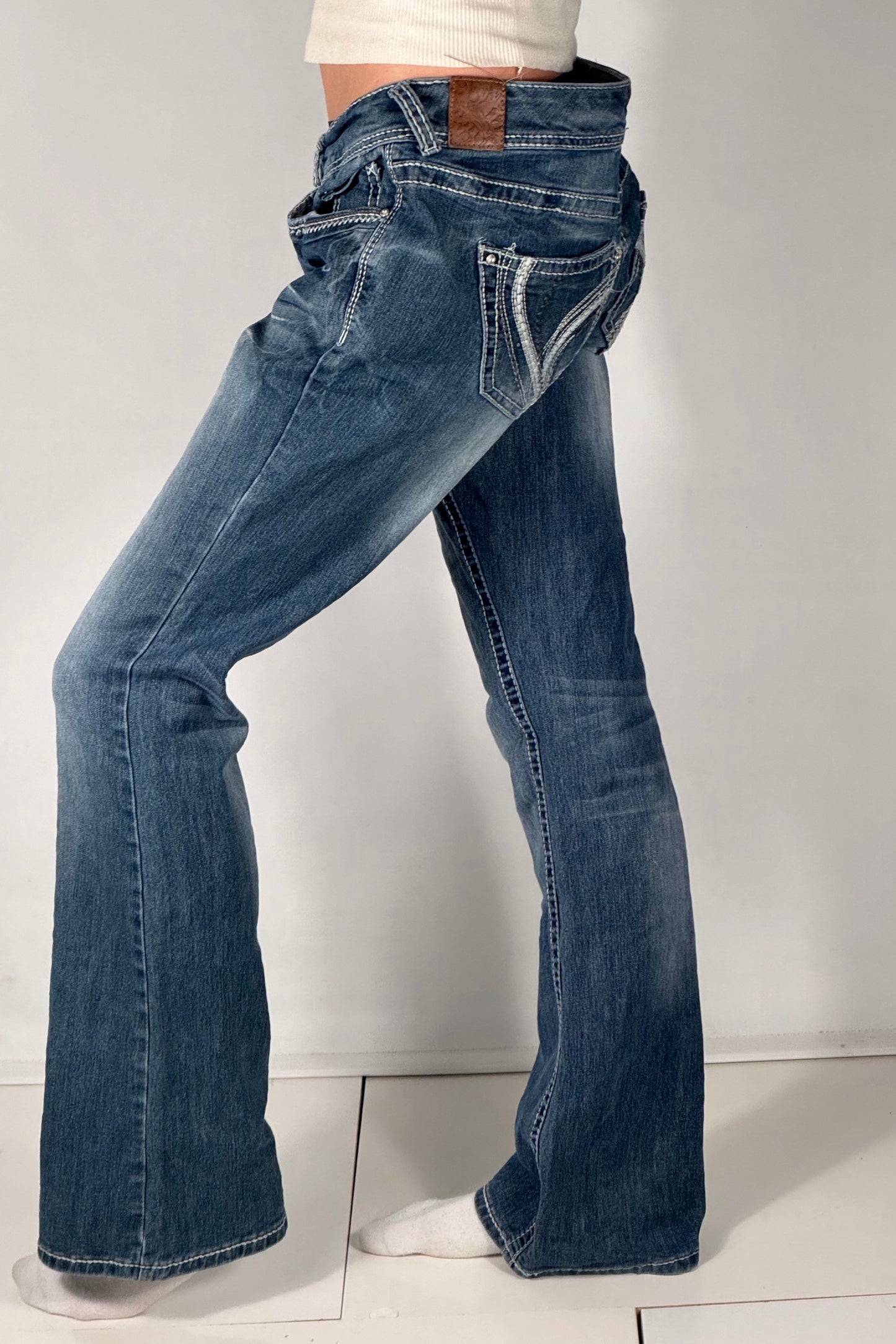 Lavlivsjeans str: M