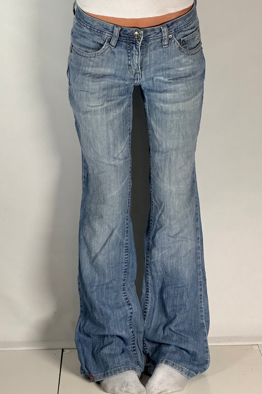Lågmidjade jeans stl: S