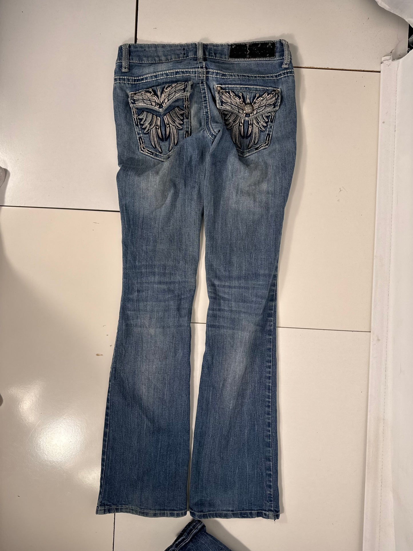 Lågmidjade jeans stl: XS