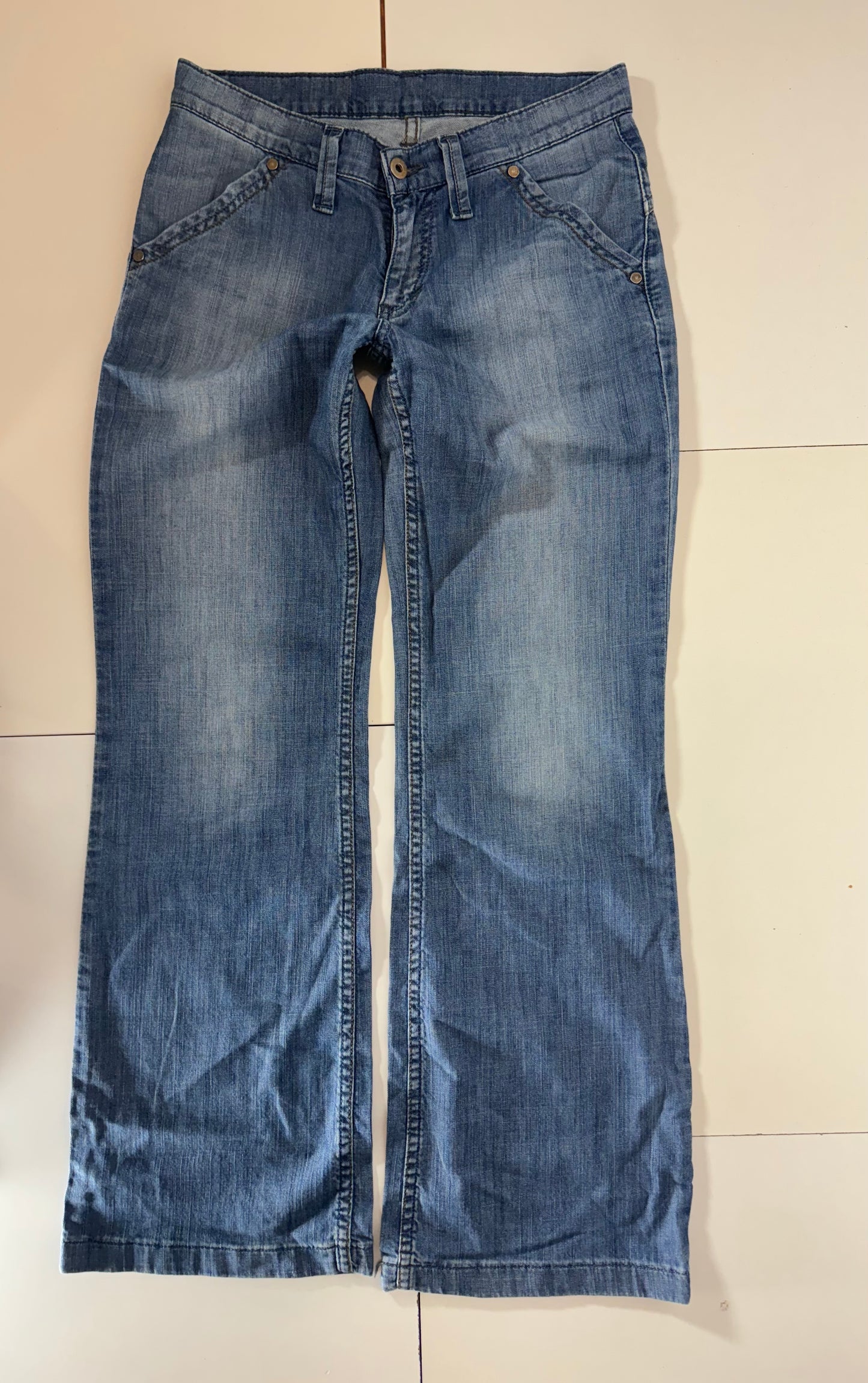 Lågmidjade jeans stl: M