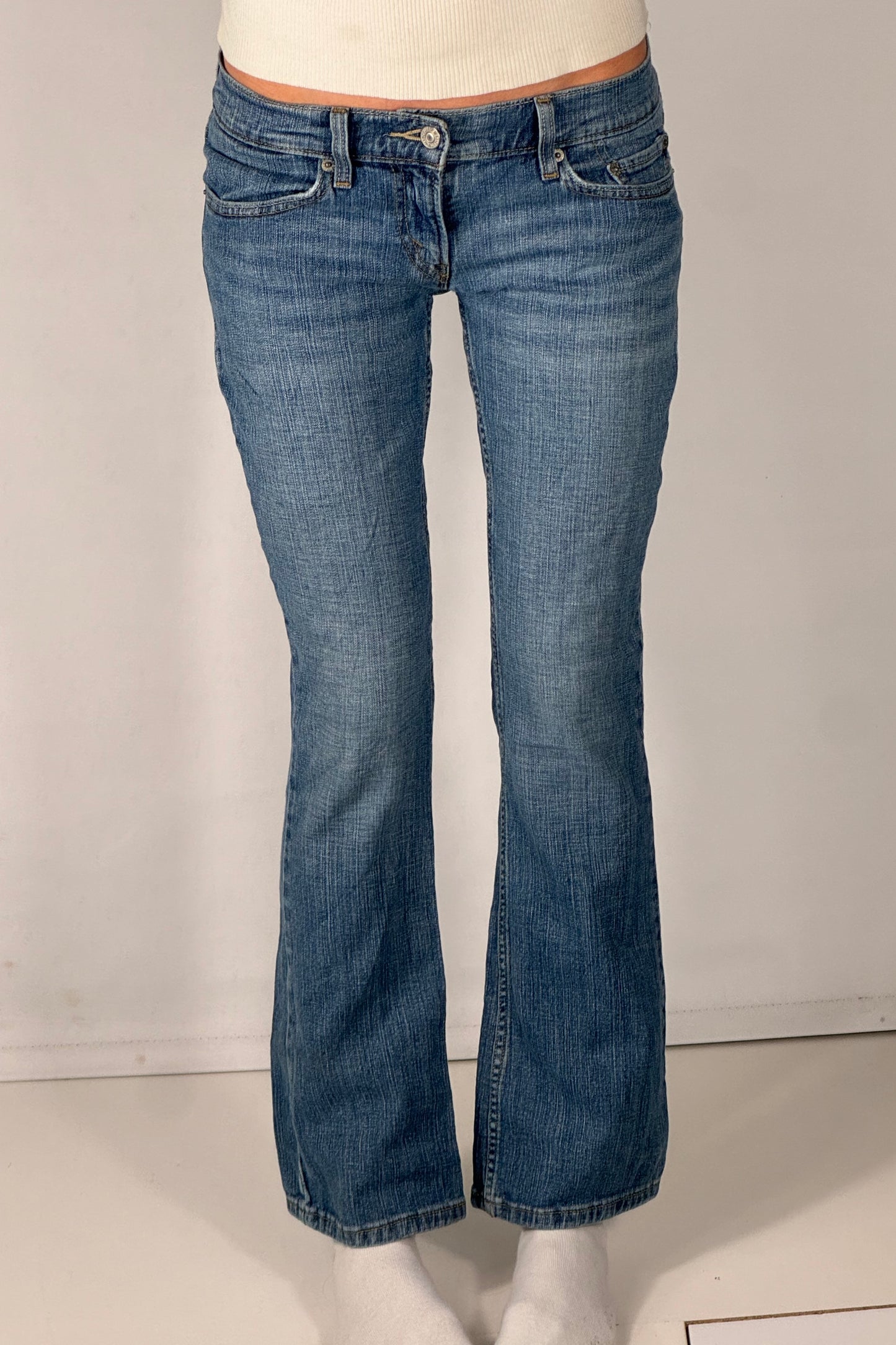 Lågmidjade jeans stl: XS