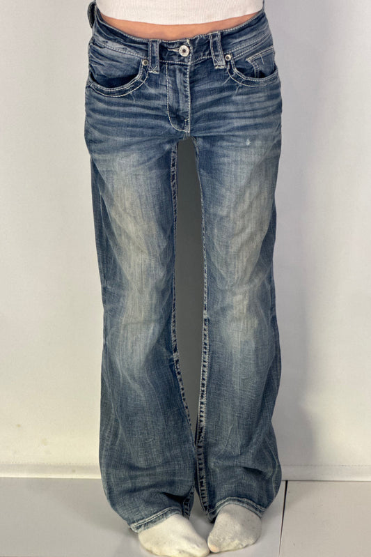 Lågmidjade jeans stl: S