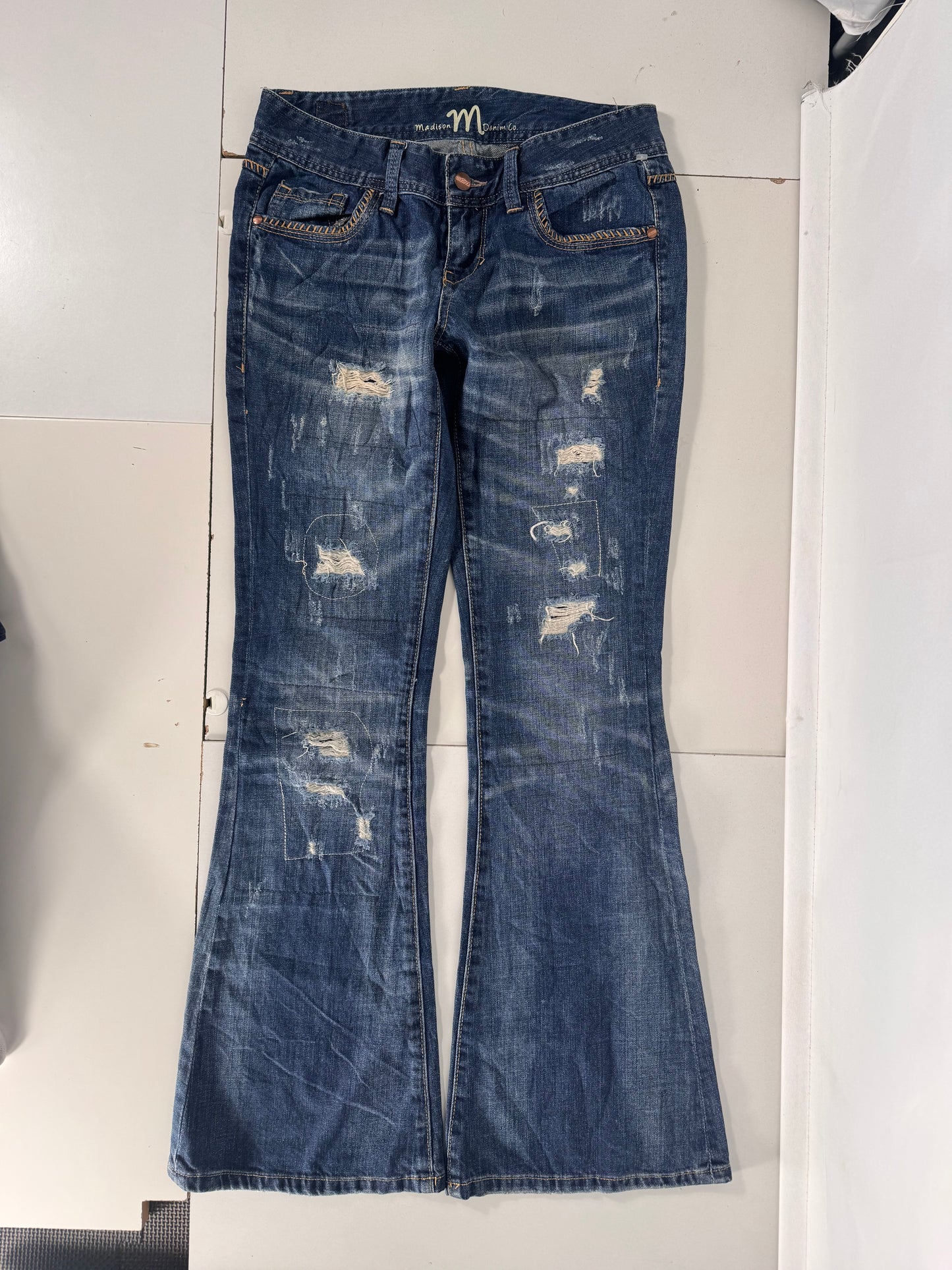 Lågmidjade jeans stl: S
