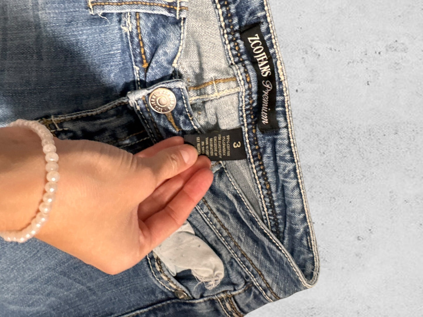 Lågmidjade jeans stl: XS
