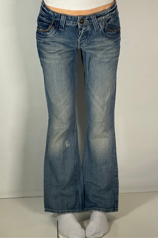 Lågmidjade jeans stl: S