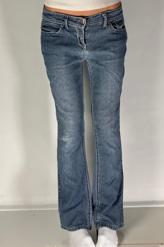 Lågmidjade jeans stl: S