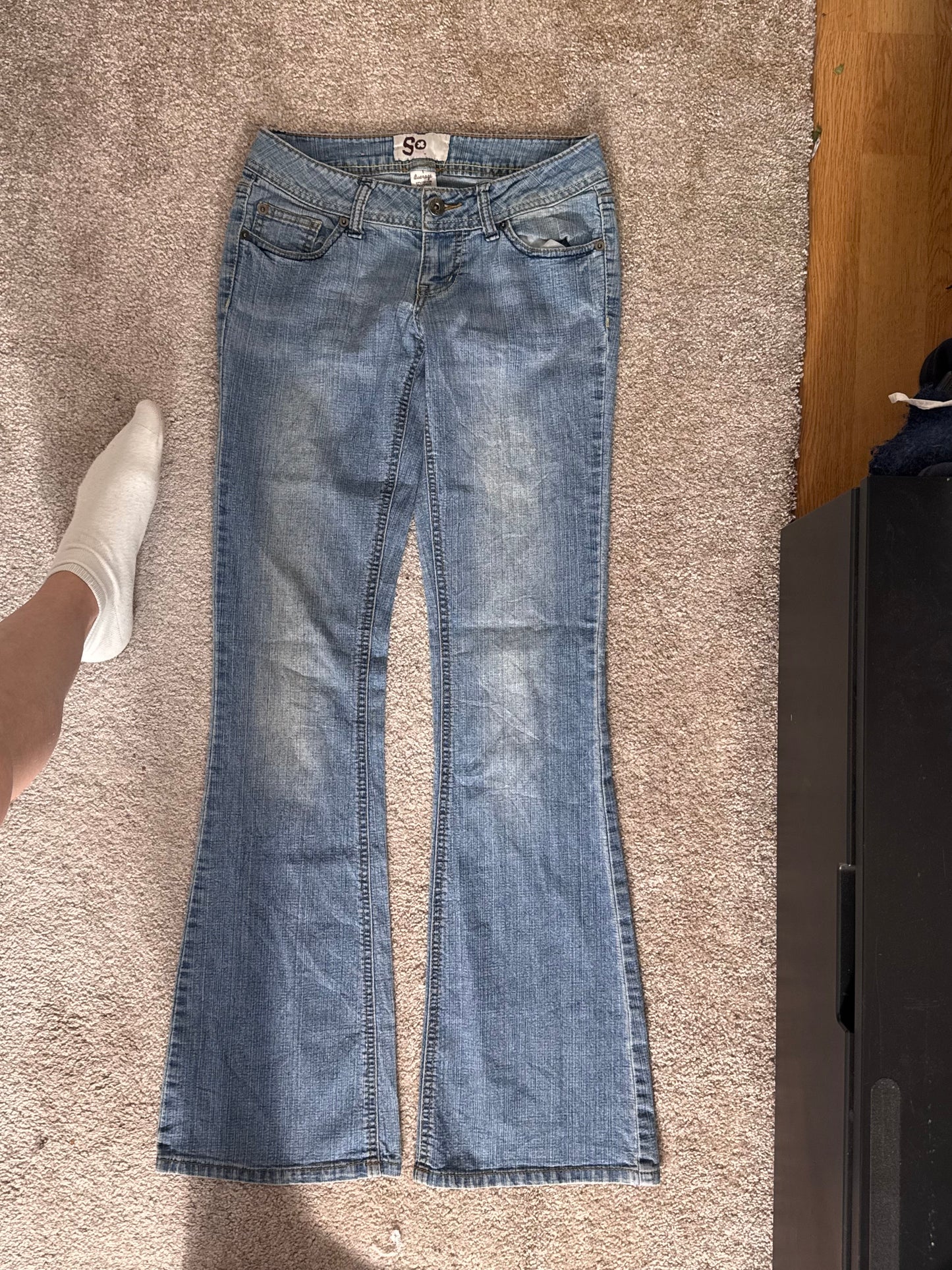 Lågmidjade jeans stl: XXS