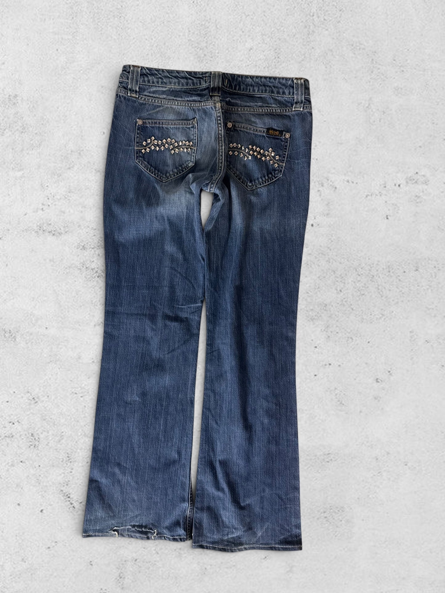 Low-rise jeans size: S