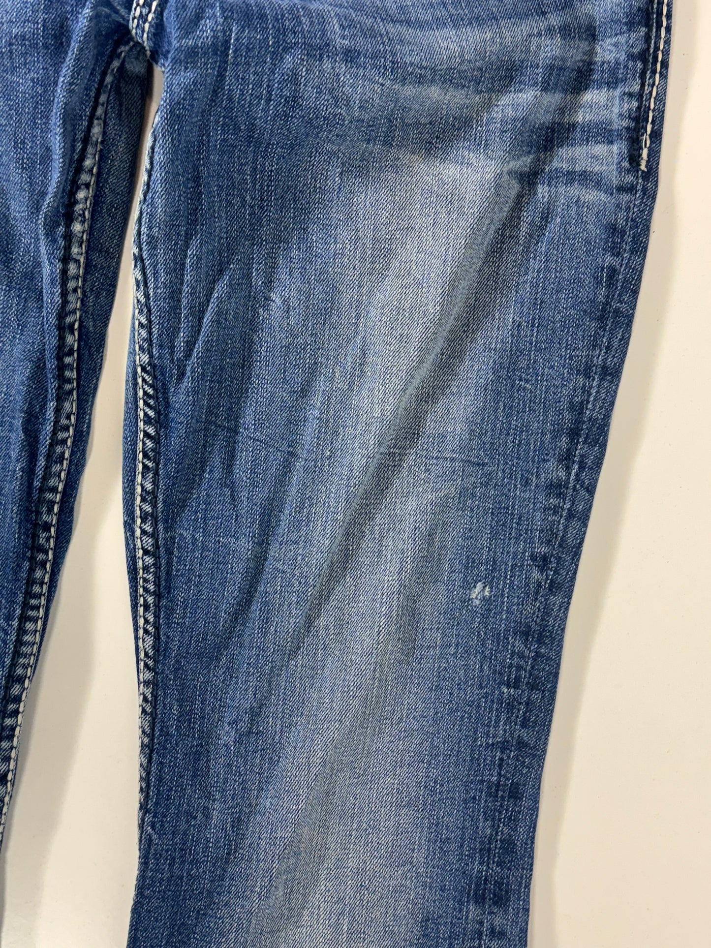Utsvängda jeans stl: S