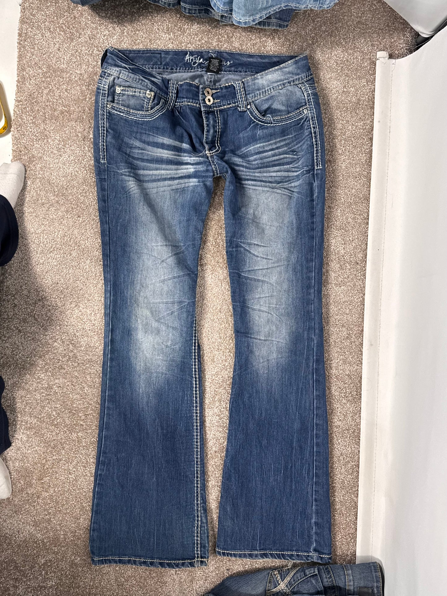 Lågmidjade jeans stl: M