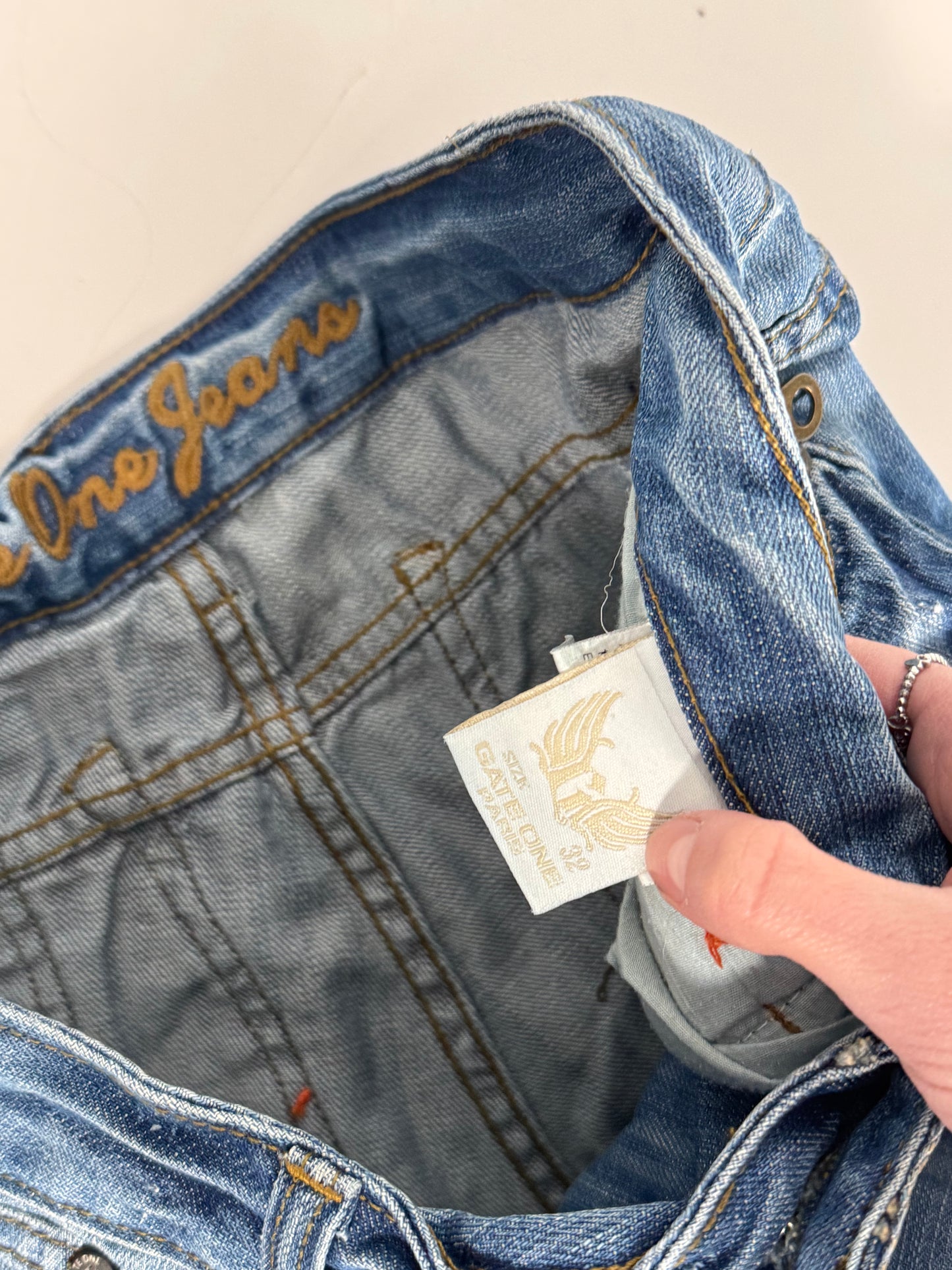 Lågmidjade jeans stl: L