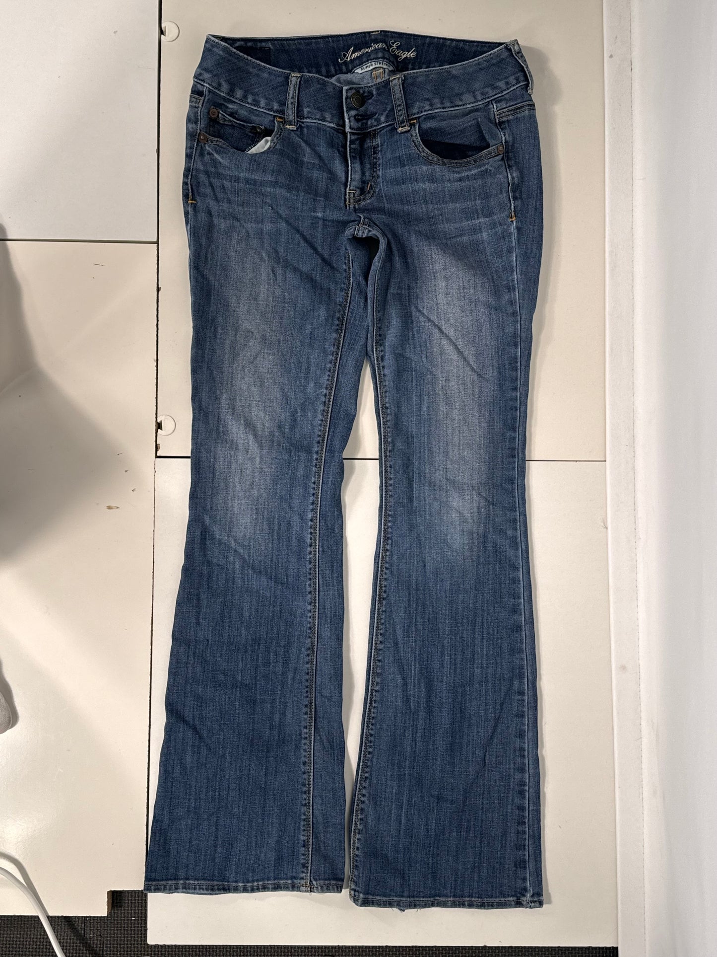Lågmidjade jeans stl: S