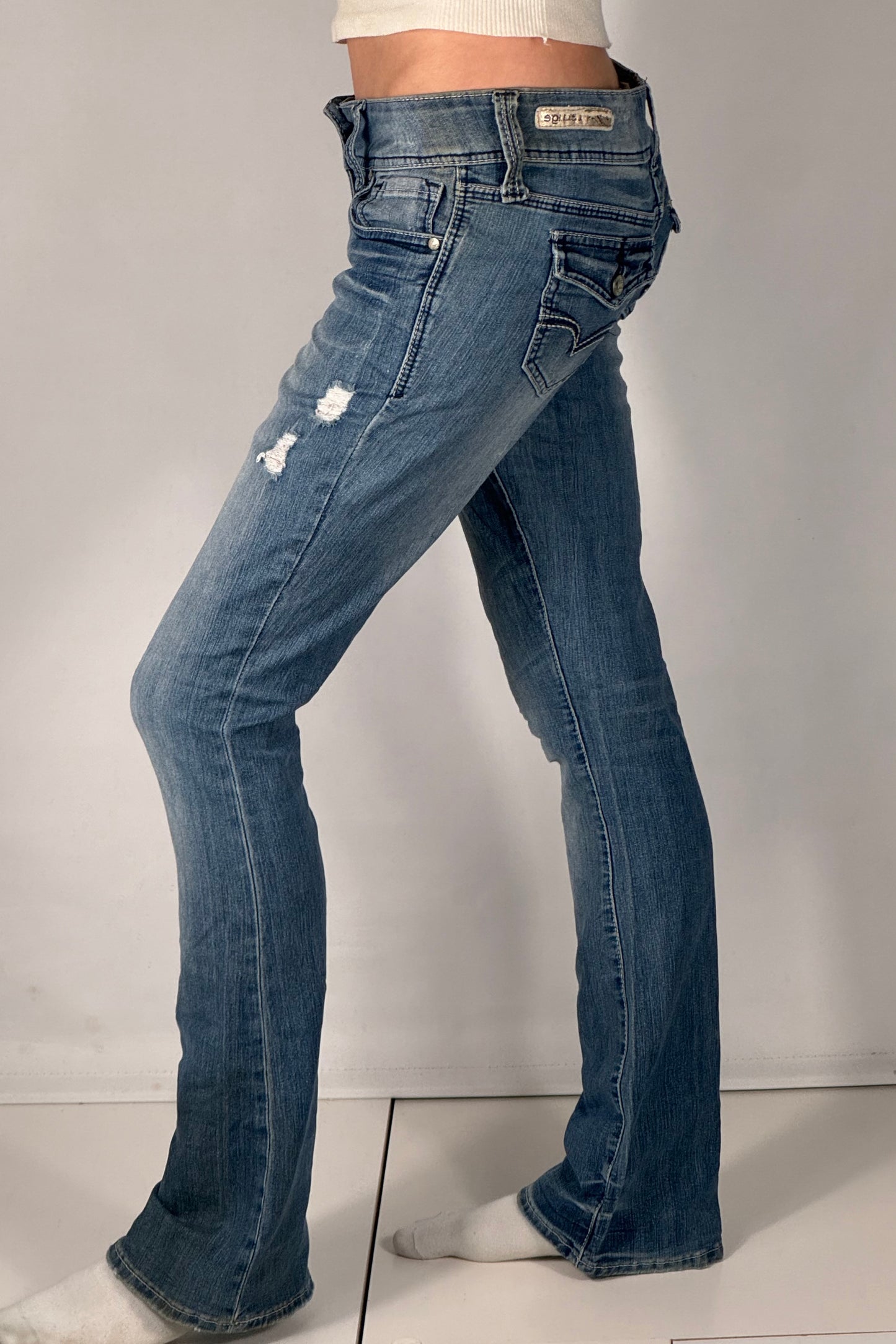 Lågmidjade jeans stl: S