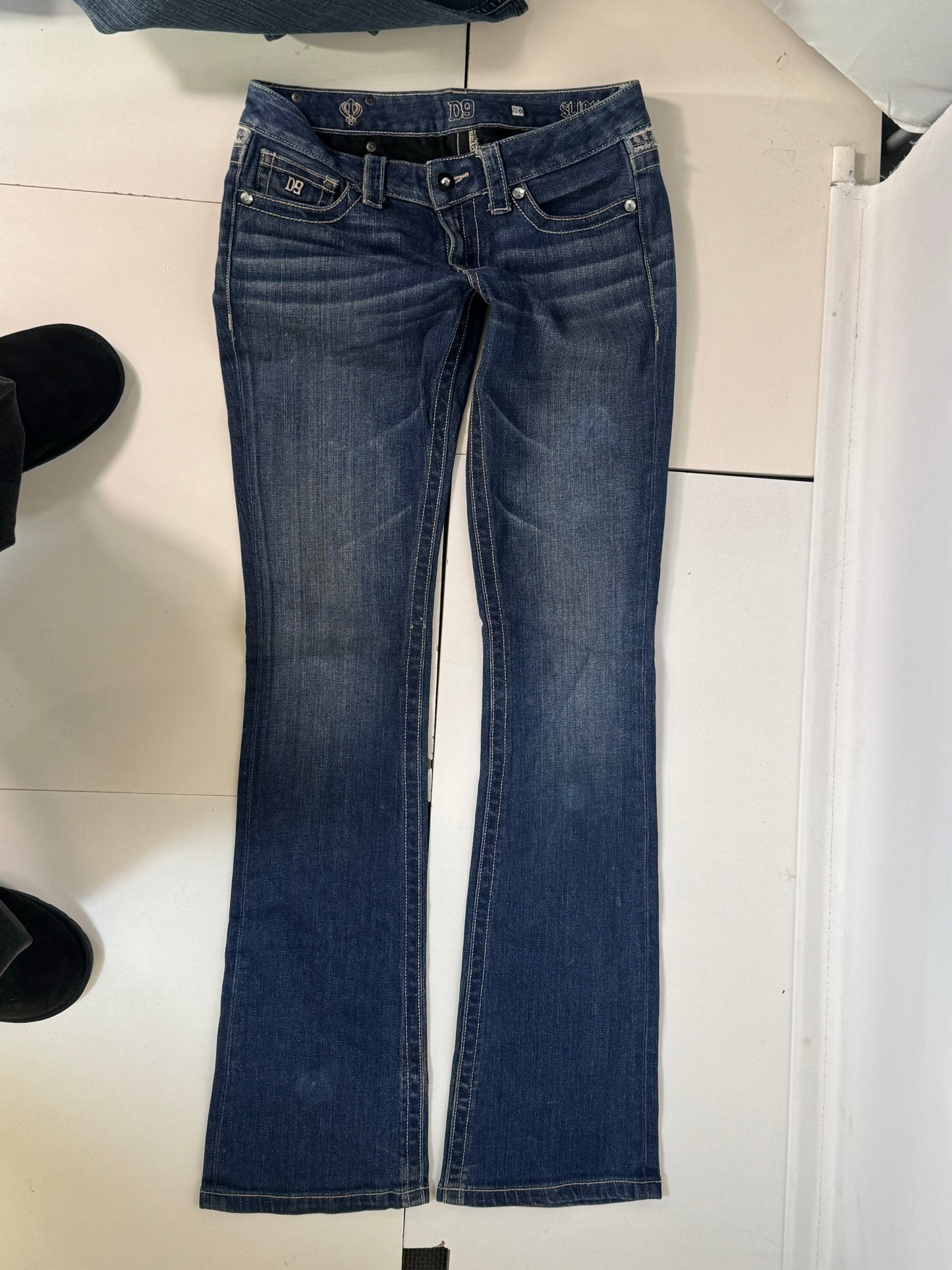 Lågmidjade jeans stl: XS/S