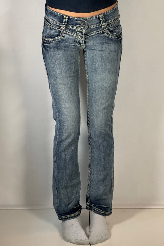 Lågmidjade jeans stl: XS