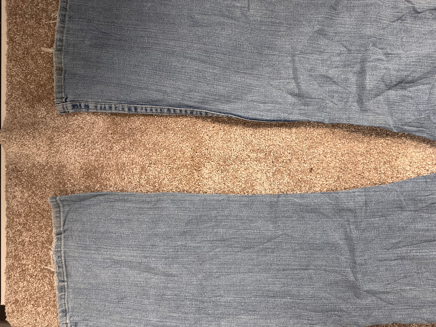 Lågmidjade jeans stl: M