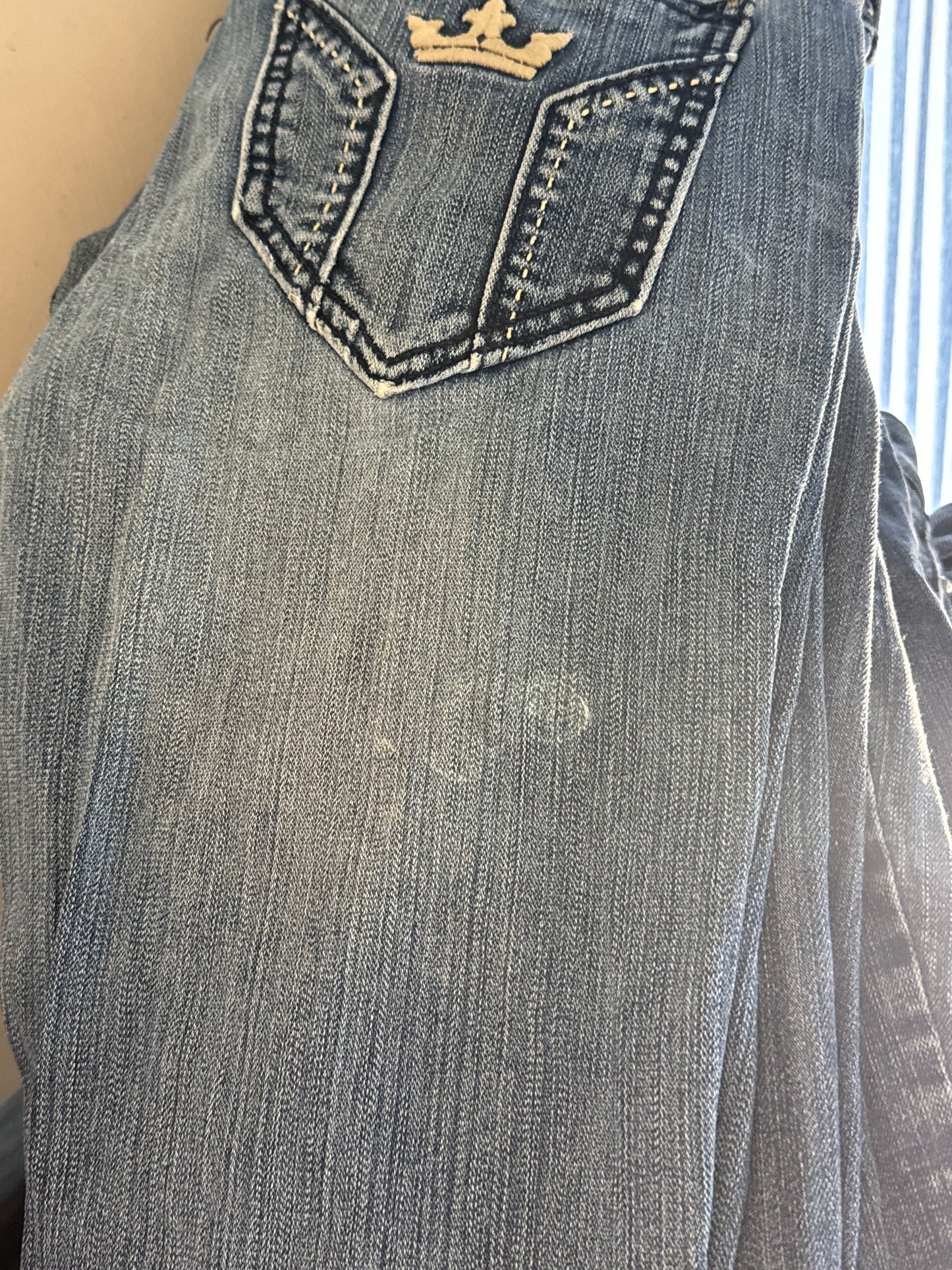 Lågmidjade jeans stl: S