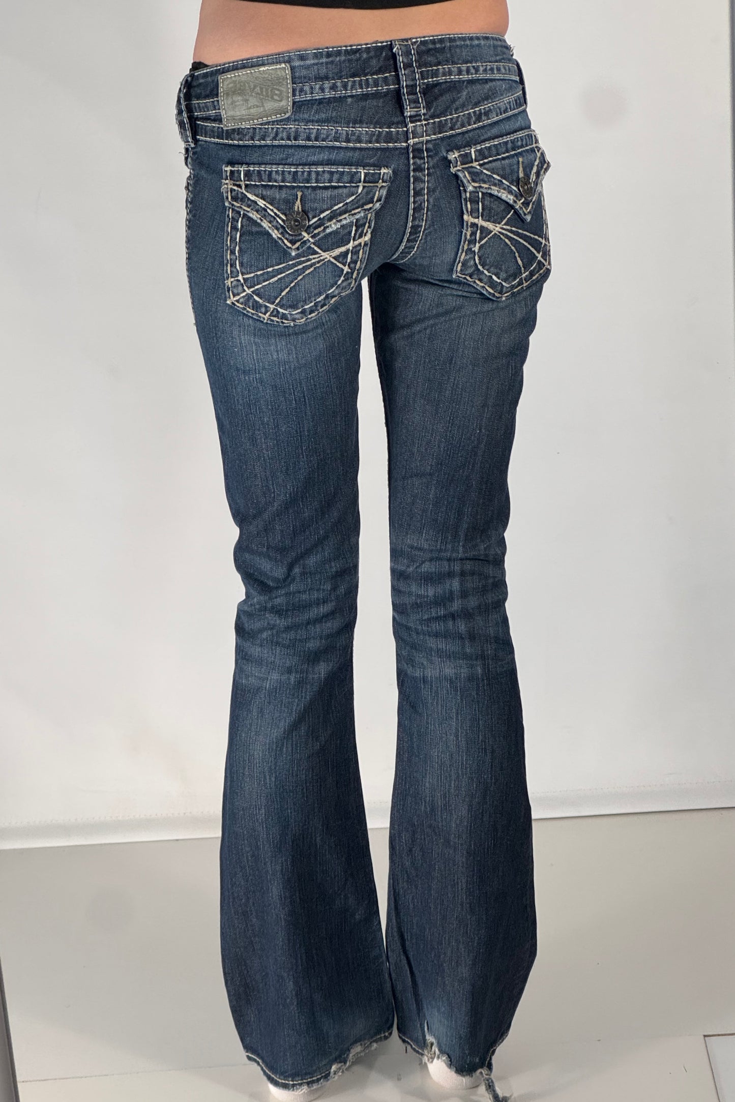 Lågmidjade jeans stl: XS