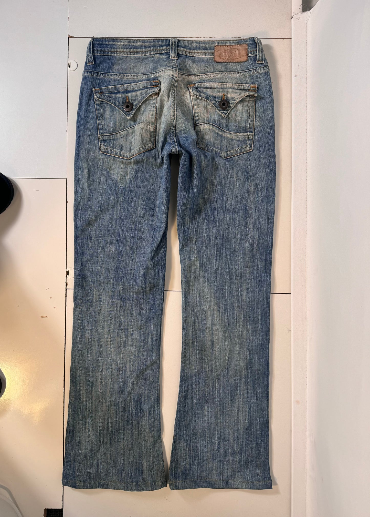 Lågmidjade jeans stl: S