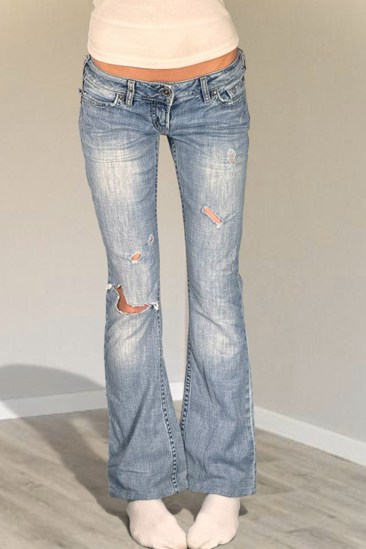Lågmidjade jeans stl: XS