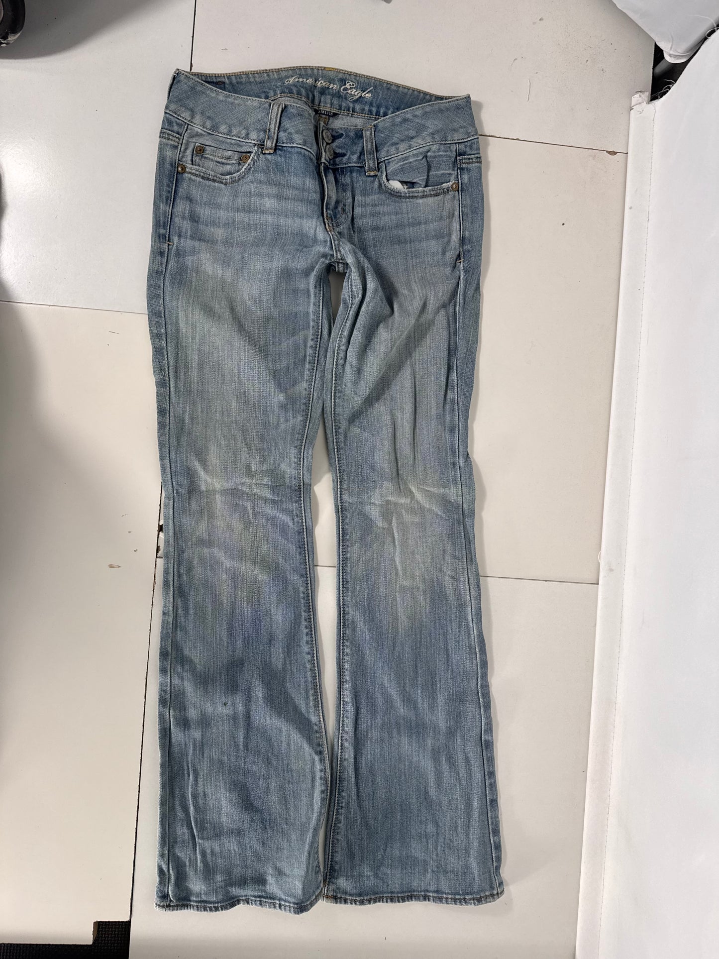 Lågmidjade jeans stl: XS