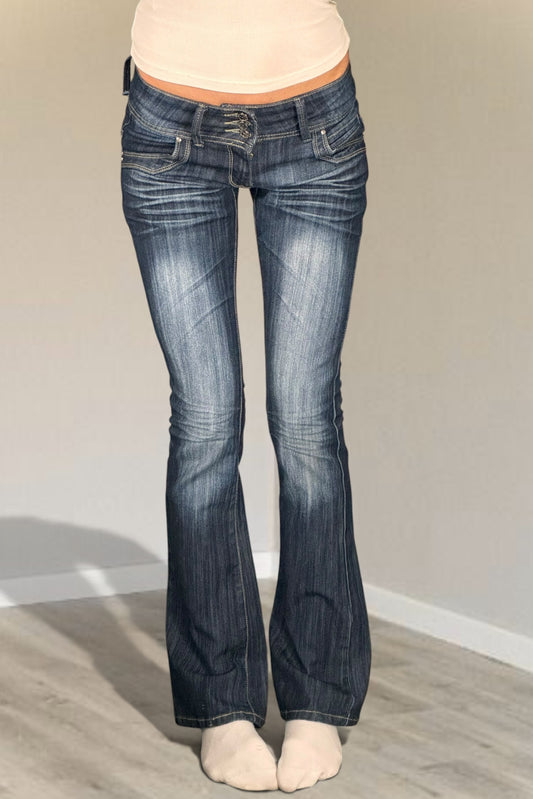 Lågmidjade jeans stl: XS
