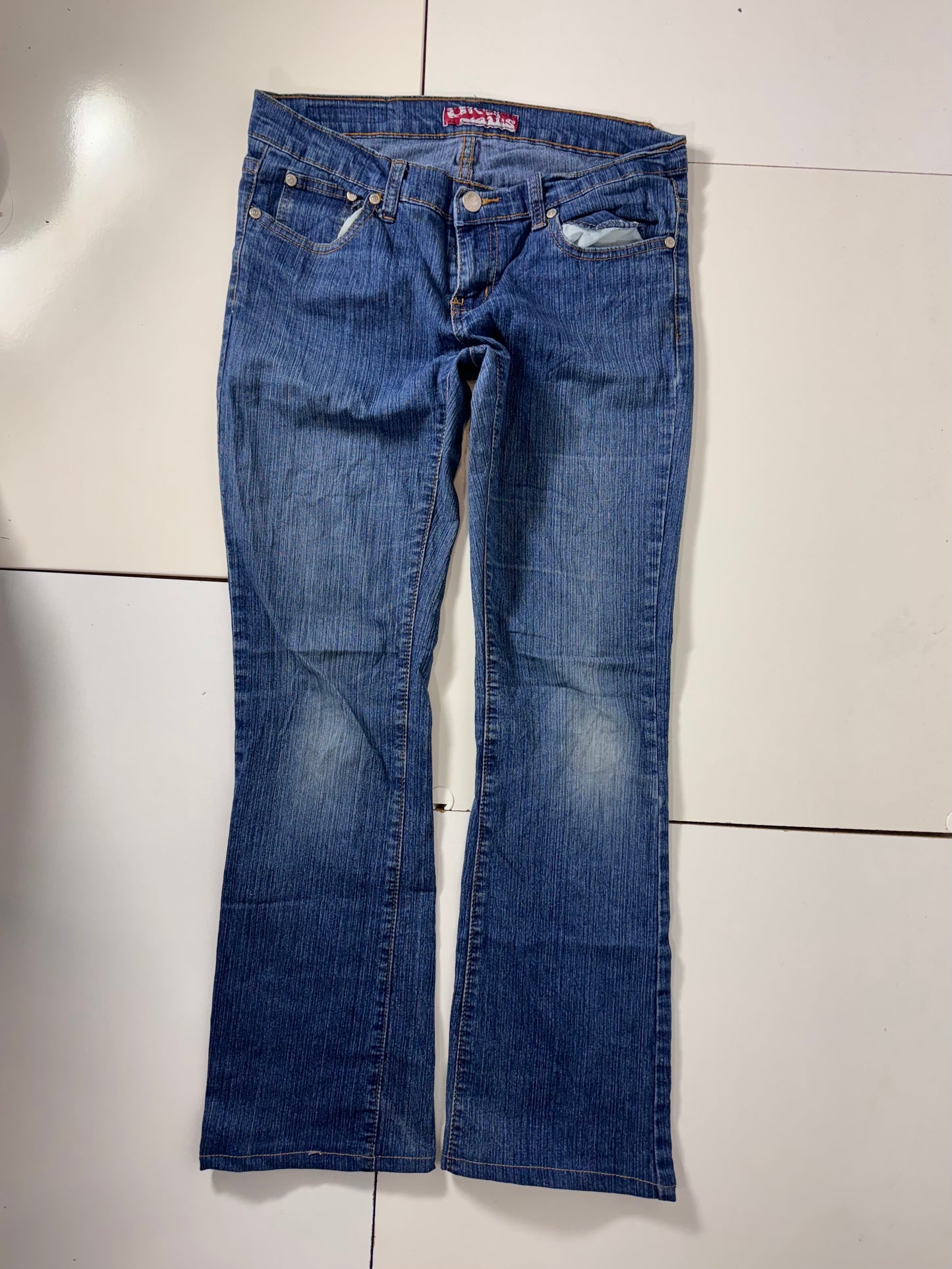 Lågmidjade jeans stl: S