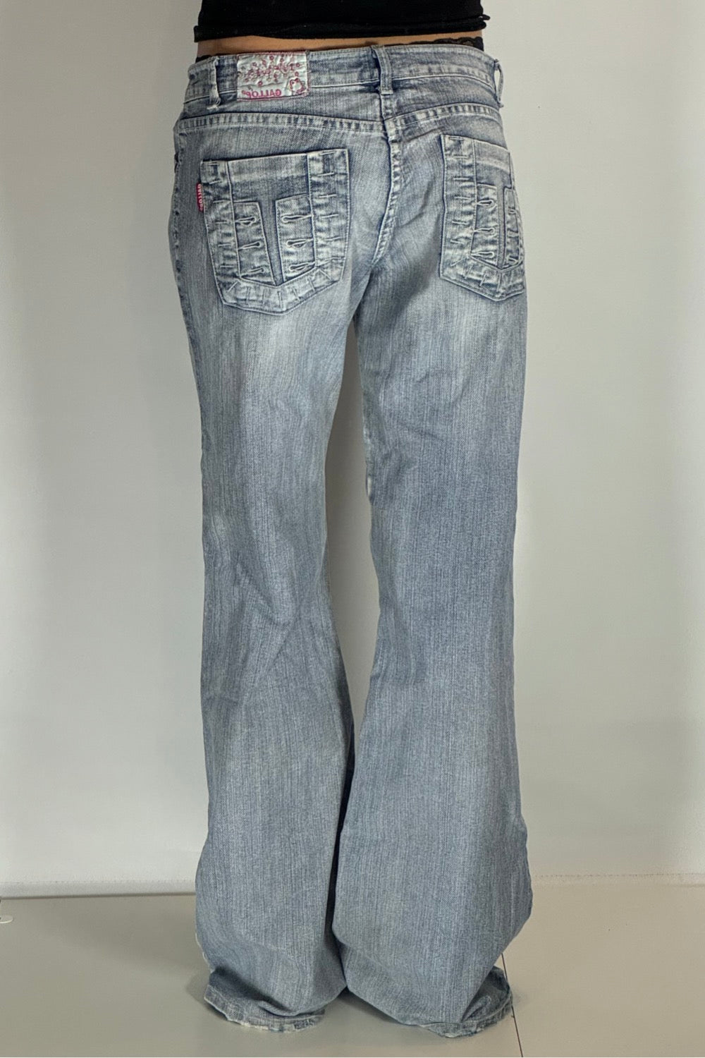 Lågmidjade jeans stl: M